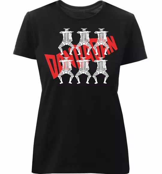 Женская премиум футболка Alien Serpo Черный фото