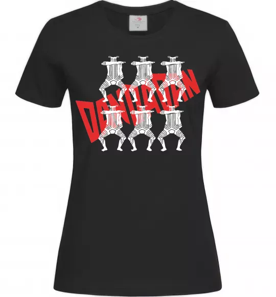 Женская футболка Alien Serpo Черный фото