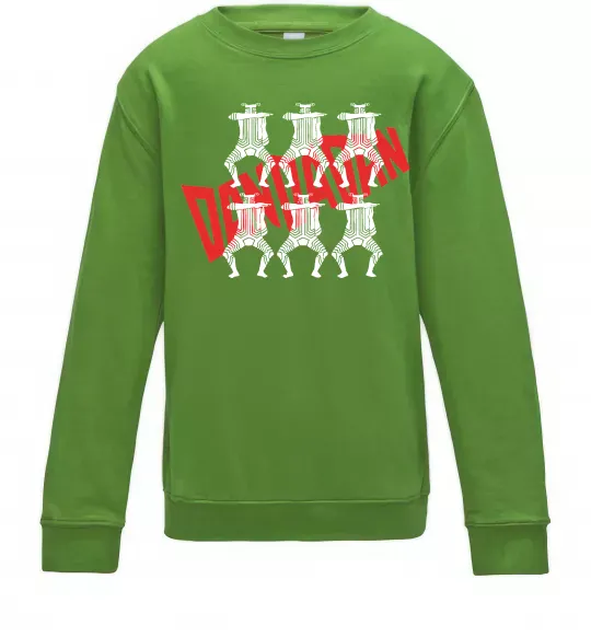 Дитячий світшот Alien Serpo Лаймовий фото