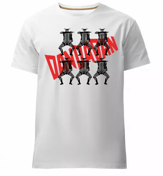 Чоловіча преміум футболка Alien Serpo Білий фото