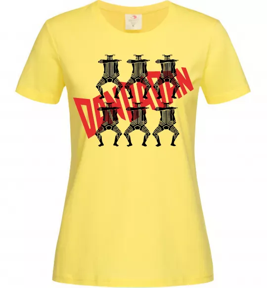 Женская футболка Alien Serpo Лимонный фото