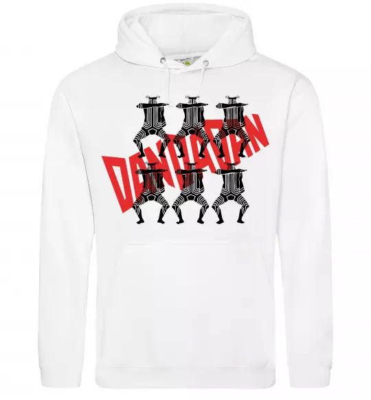 Женская толстовка (худи) Alien Serpo Белый фото