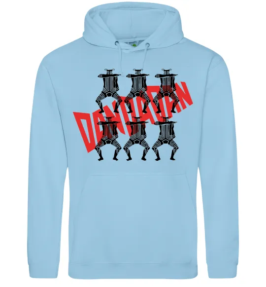 Жіноча толстовка (худі) Alien Serpo Блакитний фото