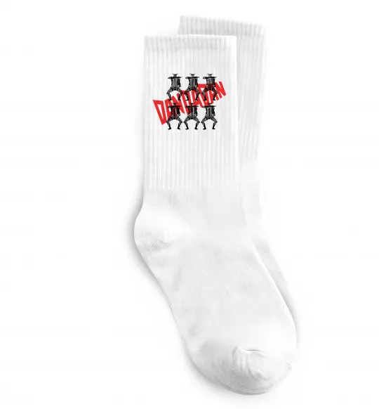 Шкарпетки Alien Serpo Білий фото