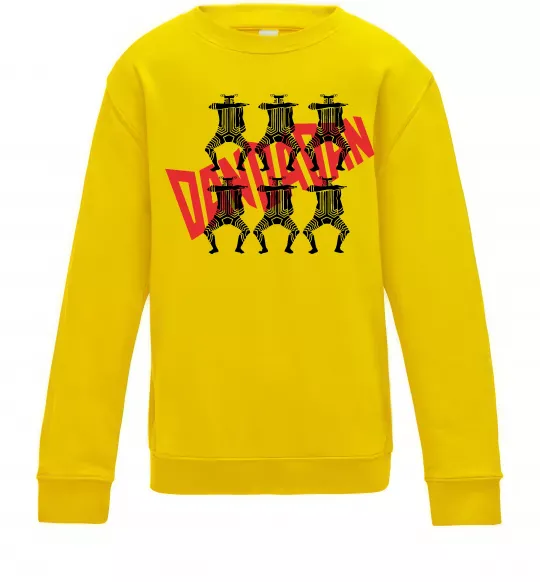 Дитячий світшот Alien Serpo Сонячно жовтий фото