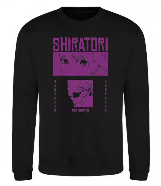 Світшот Shiratori Чорний фото