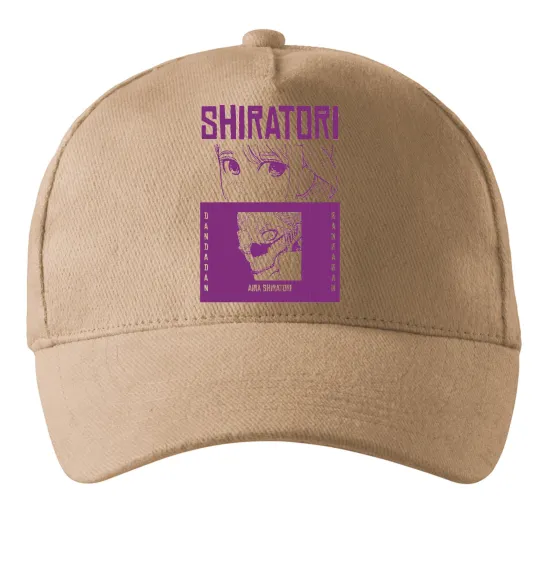 Кепка Shiratori Пісочний фото