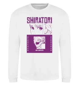 Свитшот Shiratori Белый фото