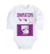 Детский боди Shiratori Белый фото