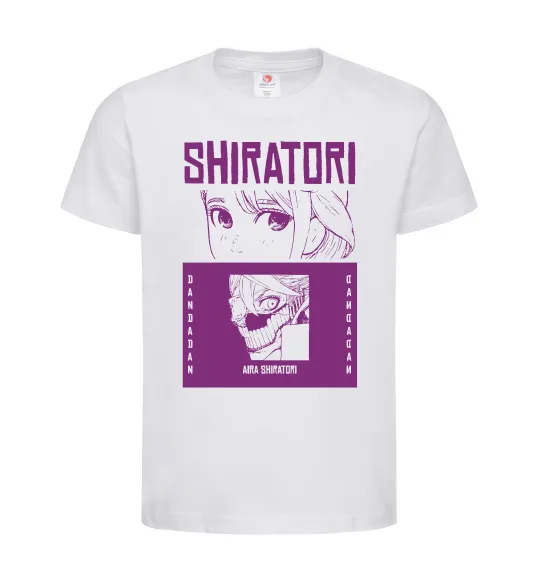 Детская футболка Shiratori Белый фото