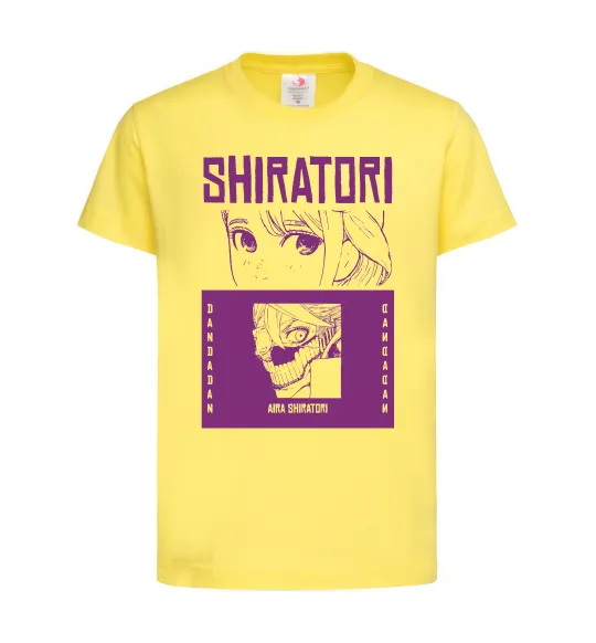 Детская футболка Shiratori Лимонный фото