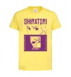 Детская футболка Shiratori Лимонный фото
