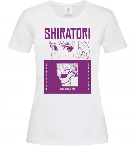 Женская футболка Shiratori Белый фото