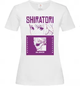 Женская футболка Shiratori Белый фото