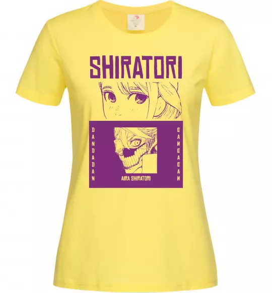 Женская футболка Shiratori Лимонный фото