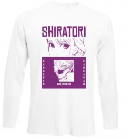 Лонгслив Shiratori Белый фото