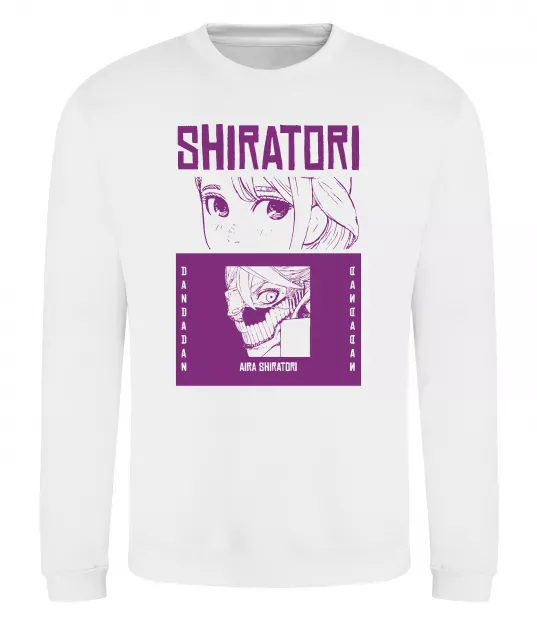 Світшот Shiratori Білий фото