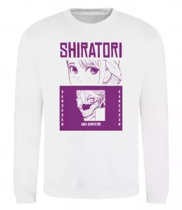 Світшот Shiratori Білий фото