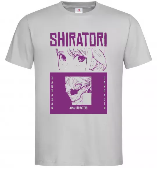 Чоловіча футболка Shiratori Сірий фото