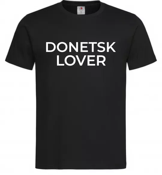 Чоловіча футболка Donetsk lover Чорний фото