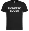 Чоловіча футболка Donetsk lover Чорний фото