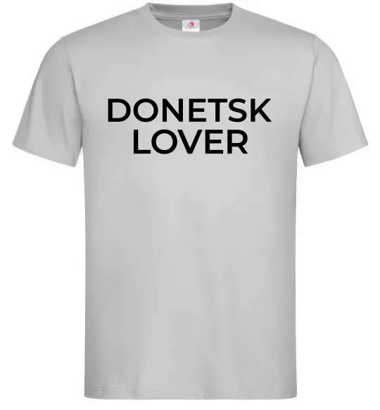 Чоловіча футболка Donetsk lover Сірий фото