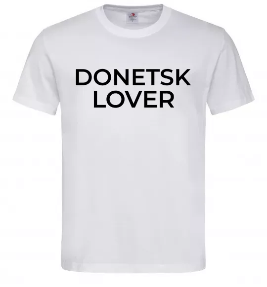 Чоловіча футболка Donetsk lover Білий фото