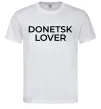 Чоловіча футболка Donetsk lover Білий фото