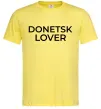 Чоловіча футболка Donetsk lover Лимонний фото
