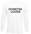 Лонгслив Donetsk lover Белый Лонгслив Donetsk lover Белый фото