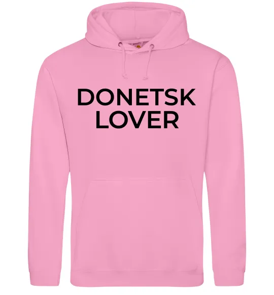 Женская толстовка (худи) Donetsk lover Розовый фото