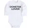 Детский боди Donetsk lover Белый фото