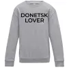 Детский Свитшот Donetsk lover Серый меланж фото