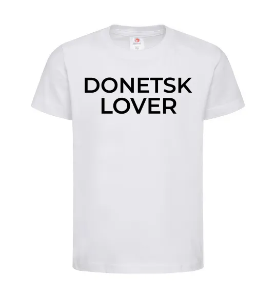 Дитяча футболка Donetsk lover Білий фото