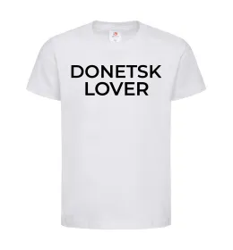 Дитяча футболка Donetsk lover Білий фото