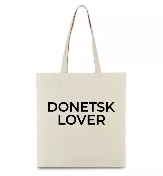 Эко-сумка Donetsk lover Бежевый фото