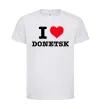 Детская футболка I love Donetsk Белый фото