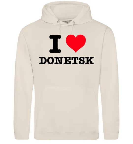 Мужская толстовка (худи) I love Donetsk Таш фото