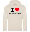Женская толстовка (худи) I love Donetsk Таш фото