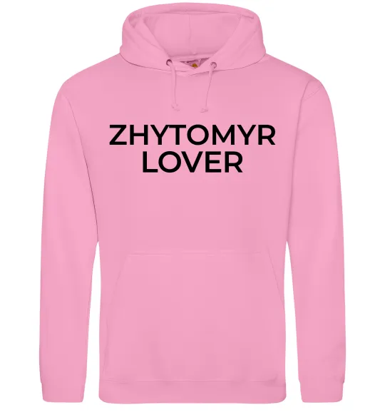 Женская толстовка (худи) Zhytomyr lover Розовый фото
