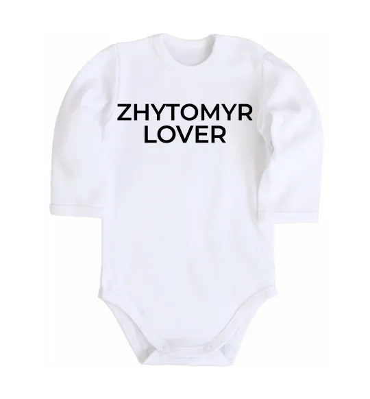 Детский боди Zhytomyr lover Белый фото