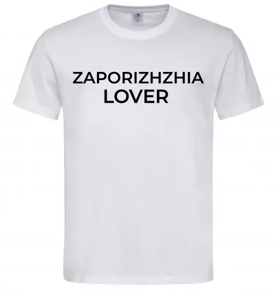 Чоловіча футболка Zaporizhzhia lover Білий фото