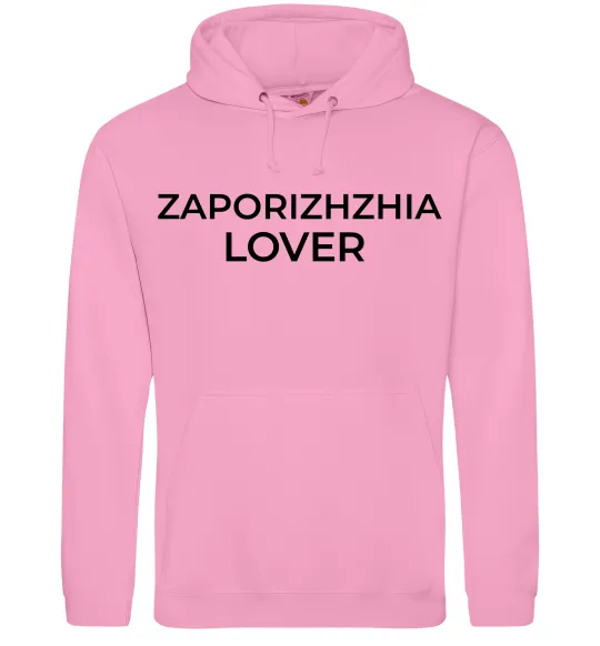 Мужская толстовка (худи) Zaporizhzhia lover Розовый фото