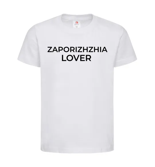 Детская футболка Zaporizhzhia lover Белый фото