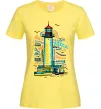 Жіноча футболка Одеса райони Лимонний фото