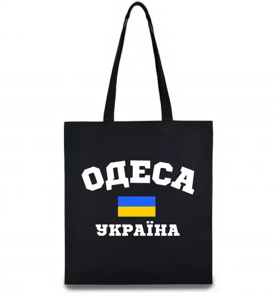 Эко-сумка Одеса Україна Черный фото