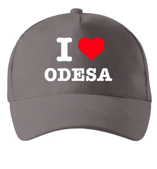 Кепка I love Odesa Серый фото
