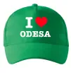 Кепка I love Odesa Зеленый фото
