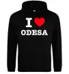 Жіноча толстовка (худі) I love Odesa Чорний Жіноча толстовка (худі) I love Odesa Чорний фото
