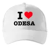 Кепка I love Odesa Белый фото